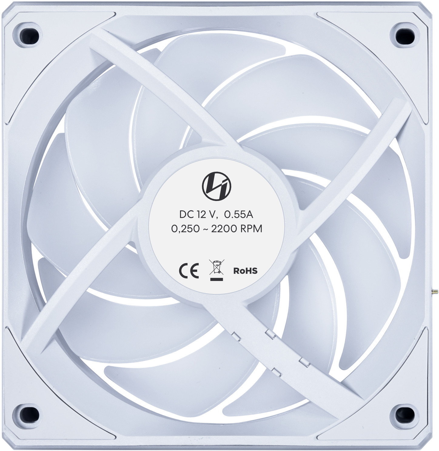 Lian Li - Ventilador Lian Li UNI FAN CL120 Wireless RGB PWM Blanco 120mm (Pack 3)