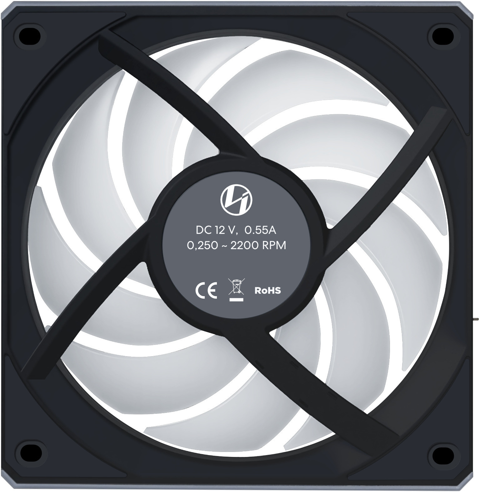 Lian Li - Ventilador Lian Li UNI FAN CL120 Wireless RGB Reverse Blade PWM Negro 120mm