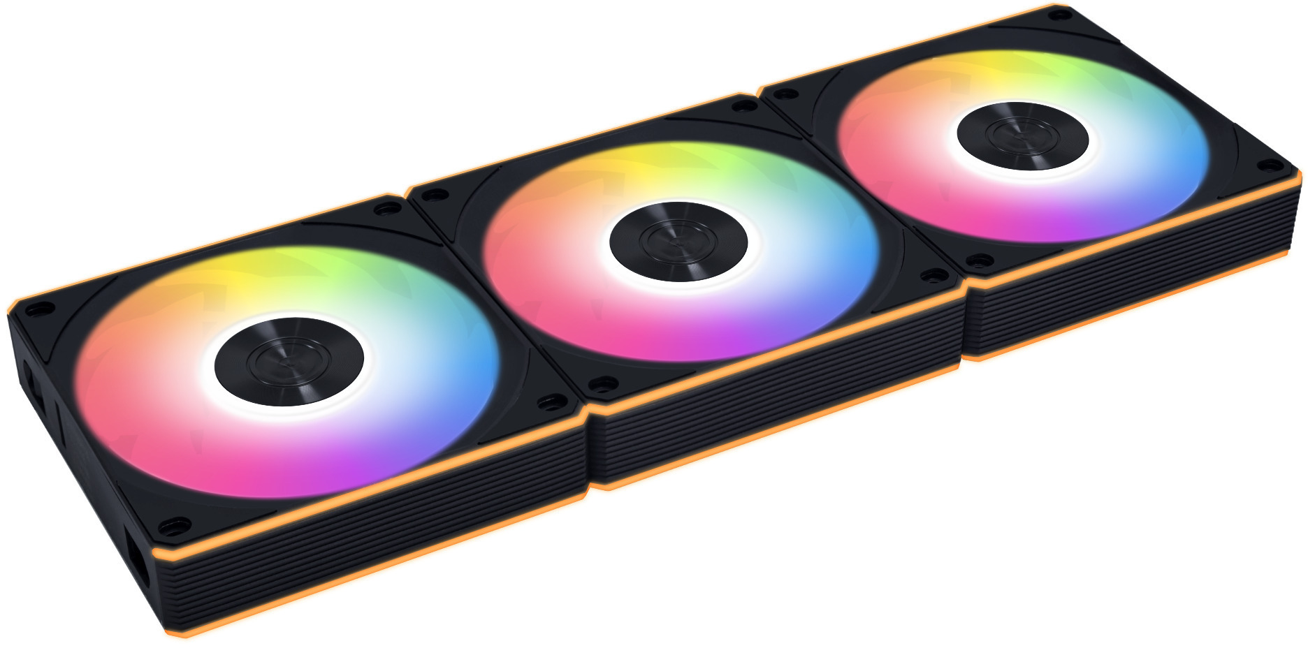 Lian Li - Ventilador Lian Li UNI FAN CL120 Wireless RGB Reverse Blade PWM Negro 120mm (Pack 3)