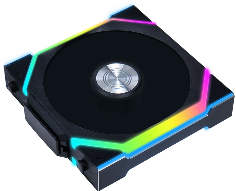 Lian Li - Ventilador Lian Li UNI FAN SL120 Wireless RGB Reverse Blade PWM Negro 120mm