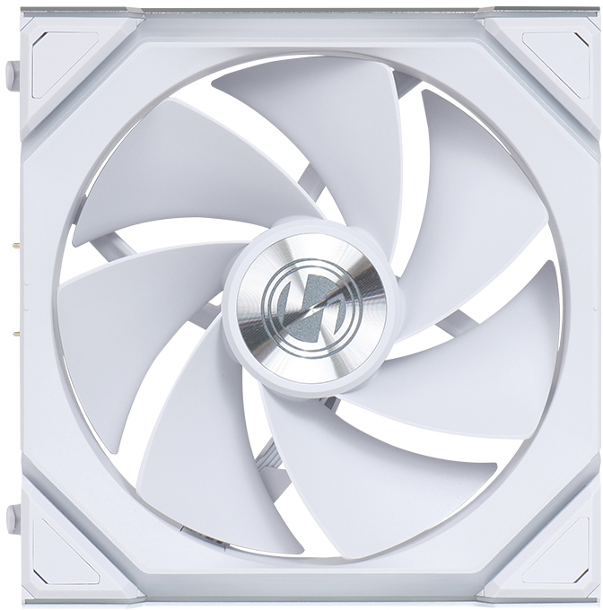 Lian Li - Ventilador Lian Li UNI FAN SL120 Wireless RGB Reverse Blade PWM Blanco 120mm