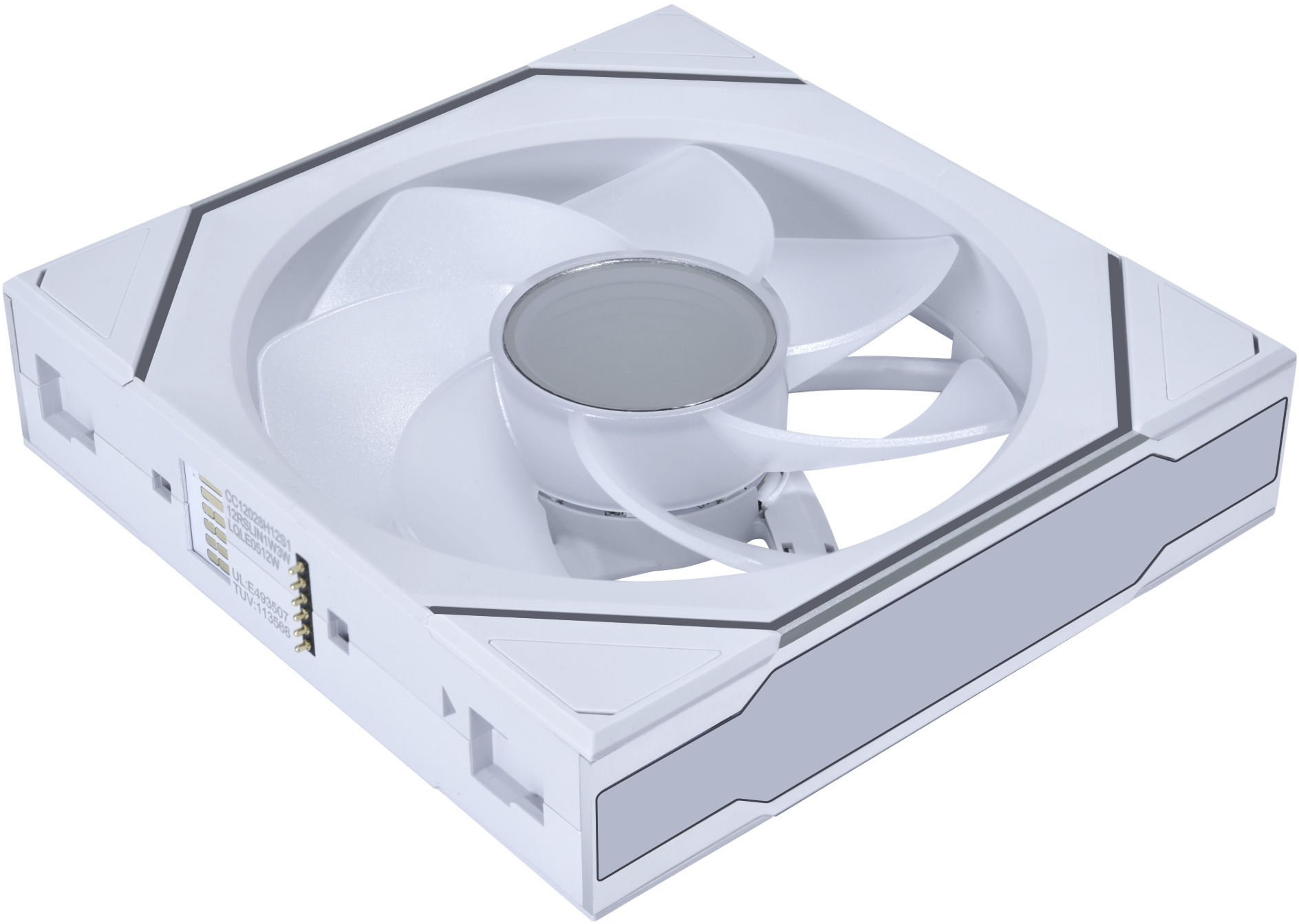 Lian Li - Ventilador Lian Li UNI FAN SL120 Infinity Wireless RGB Reverse Blade PWM Blanco 120mm