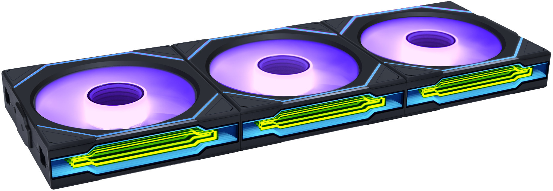 Lian Li - Ventilador Lian Li UNI FAN SL120 Infinity Wireless RGB PWM Negro 120mm (Pack 3)