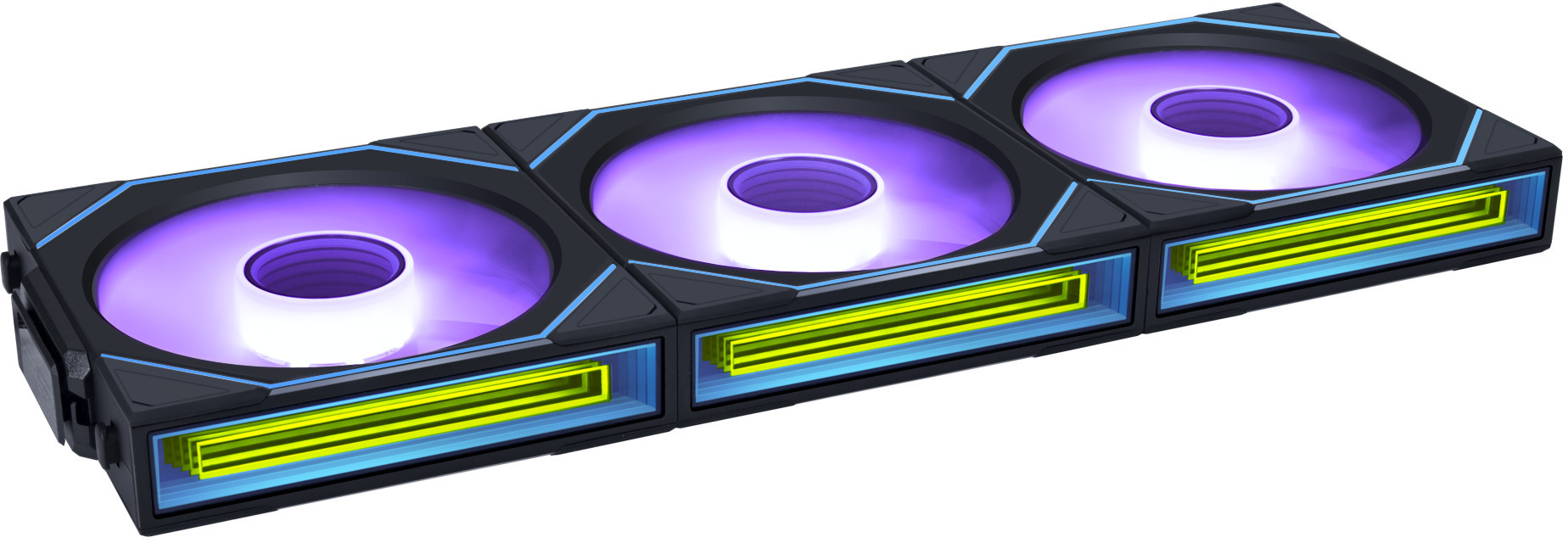 Lian Li - Ventilador Lian Li UNI FAN SL120 Infinity Wireless RGB PWM Negro 120mm (Pack 3)