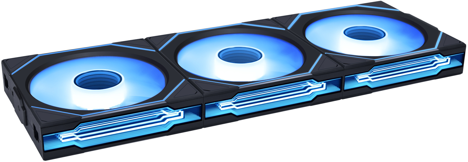 Lian Li - Ventilador Lian Li UNI FAN SL120 Infinity Wireless RGB PWM Negro 120mm (Pack 3)