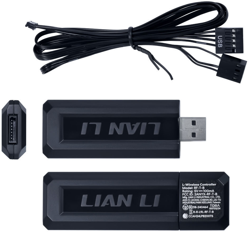 Lian Li - Ventilador Lian Li UNI FAN SL120 Infinity Wireless RGB PWM Negro 120mm (Pack 3)