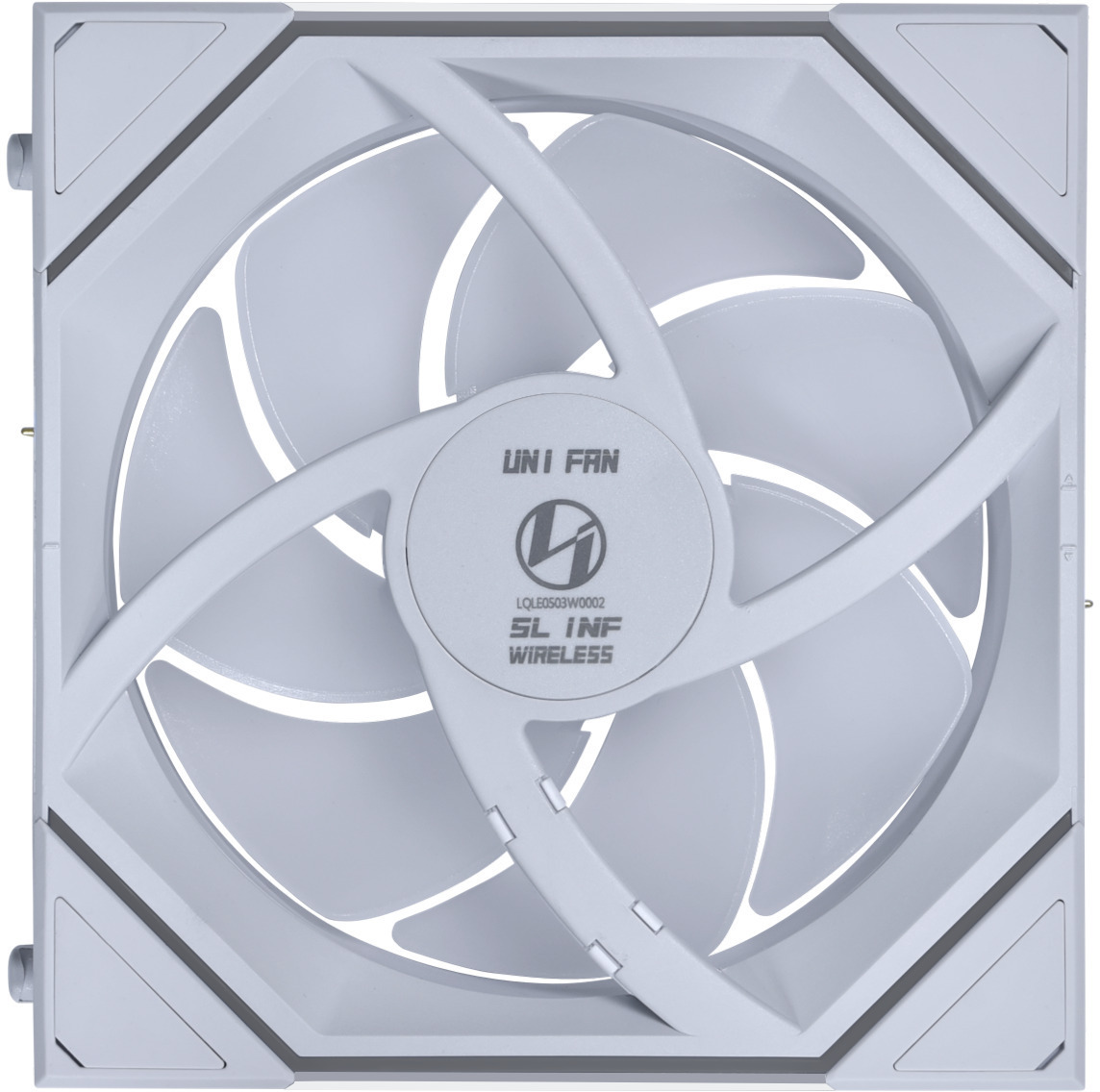 Lian Li - Ventilador Lian Li UNI FAN SL120 Infinity Wireless RGB PWM Blanco 120mm (Pack 3)