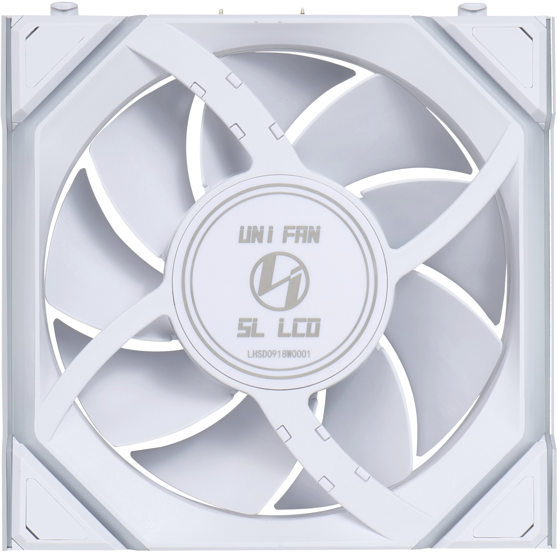 Lian Li - Ventilador Lian Li UNI FAN SL120 LCD Wireless RGB PWM Blanco 120mm