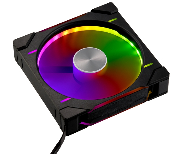 Phanteks - Ventilador Phanteks D30 PWM reverse Airflow D-RGB Negro Pack 3 - 140mm