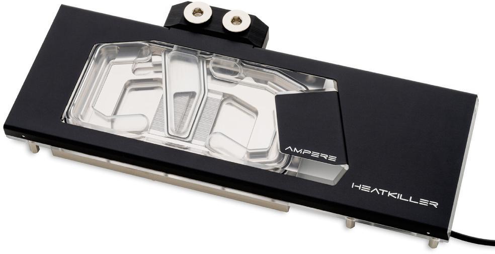 Watercool - Bloque VGA Watercool Heatkiller V RTX 3080/3090 EVGA XC3, ARGB - Nickel + Acetal, Negro