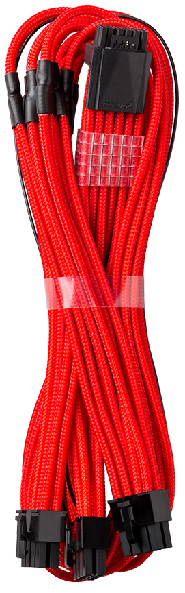 CableMod - Cable CableMod C-Series Pro ModMesh 12VHPWR 3x PCI-e para Asus/Seasonic 60cm Rojo