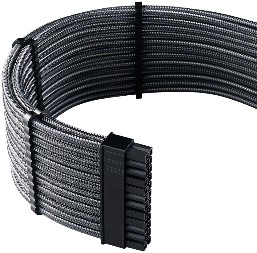 CableMod - Kit Extensión CableMod Pro ModMesh 12VHPWR para 3x PCI-e 45cm Carbono