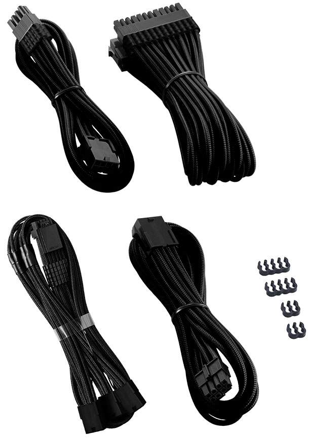 CableMod - Kit Extensión CableMod Pro ModMesh 12VHPWR para 3x PCI-e 45cm Negro