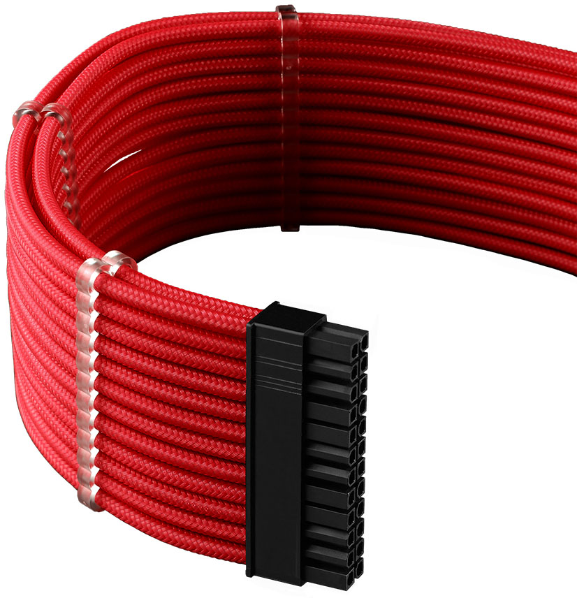 CableMod - Kit Extensión CableMod Pro ModMesh 12VHPWR para 3x PCI-e 45cm Rojo