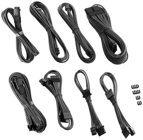 CableMod - Kit de Cables Duplo CableMod RT-Series Pro ModMesh 12VHPWR para ASUS/Seasonic Carbono