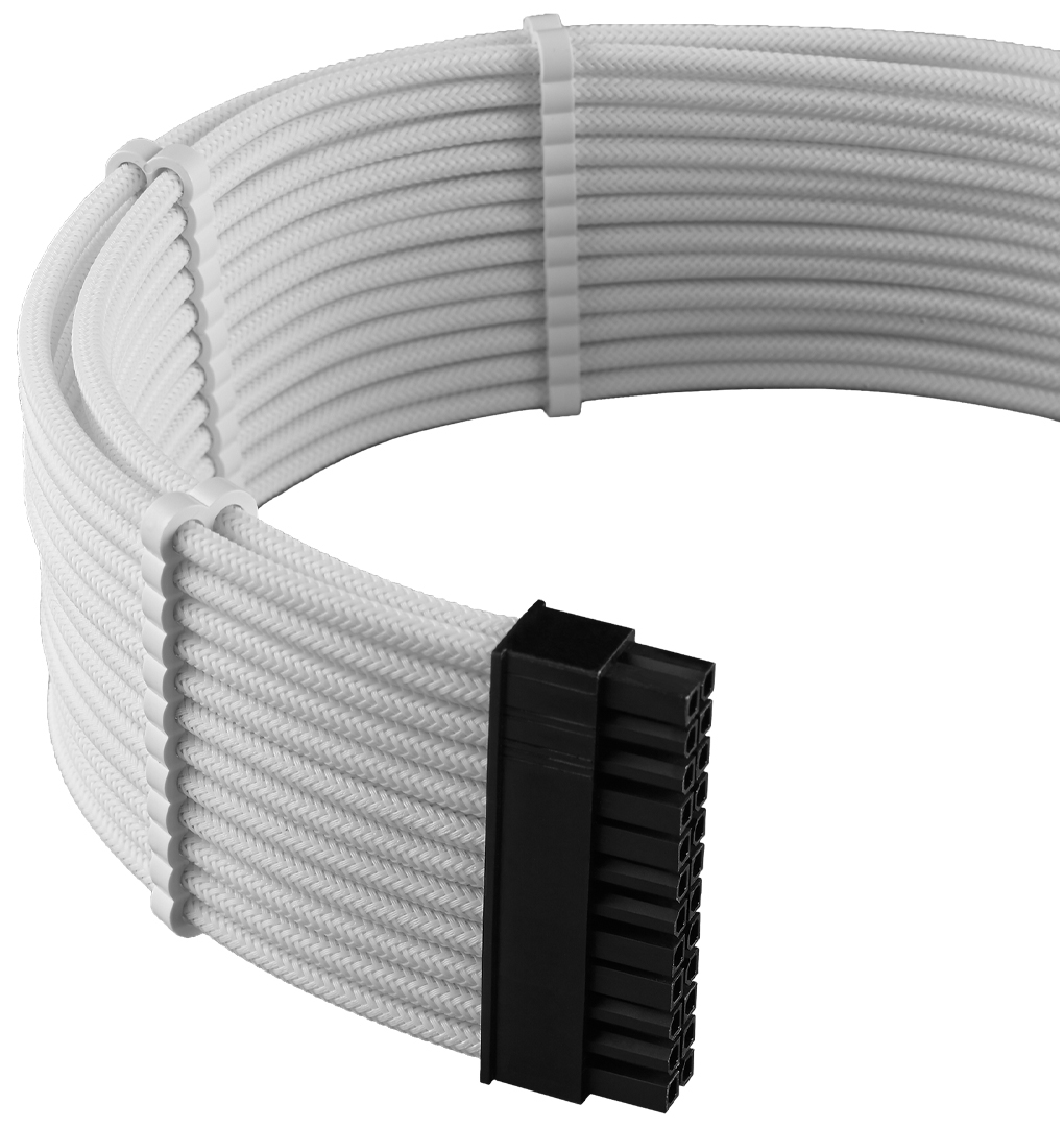 CableMod - Kit de Cables Duplo CableMod RT-Series Pro ModMesh 12VHPWR para ASUS/Seasonic Blanco