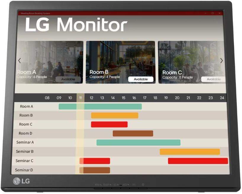 LG - Monitor Touch LG 17" 17BR30T-B TN HD 60Hz