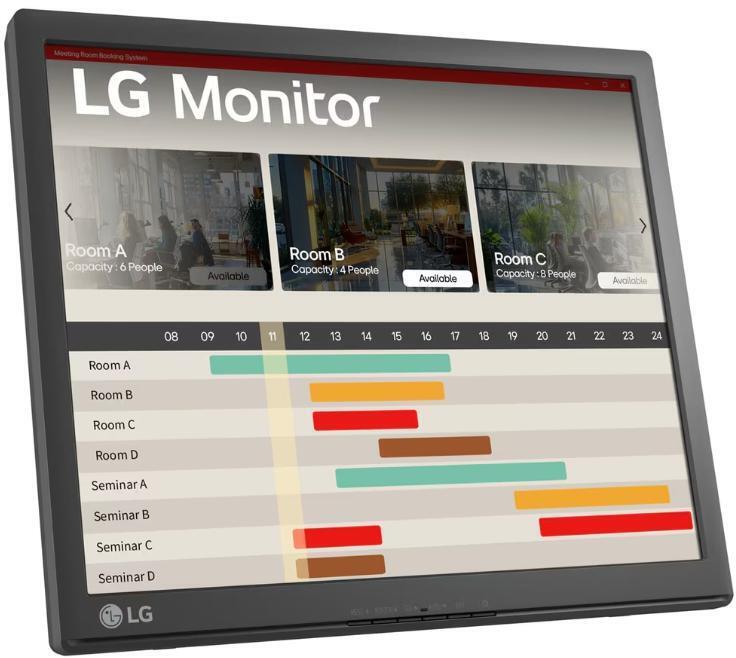 LG - Monitor Touch LG 17" 17BR30T-B TN HD 60Hz