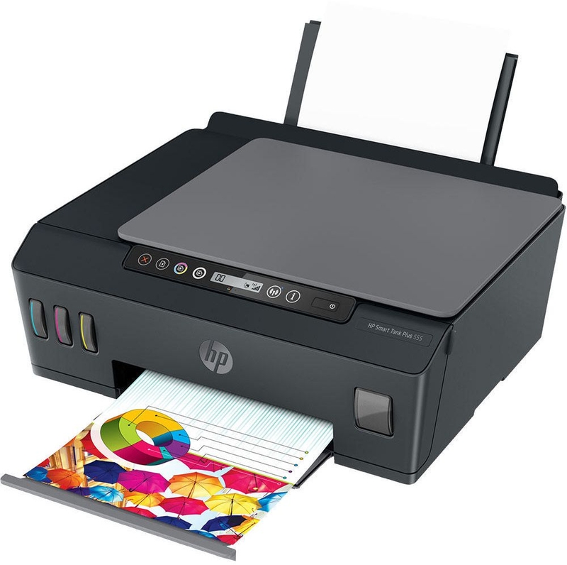 HP - Impresora de Inyección de Tinta HP Smart Tank 555 All-In-ONE WiFi