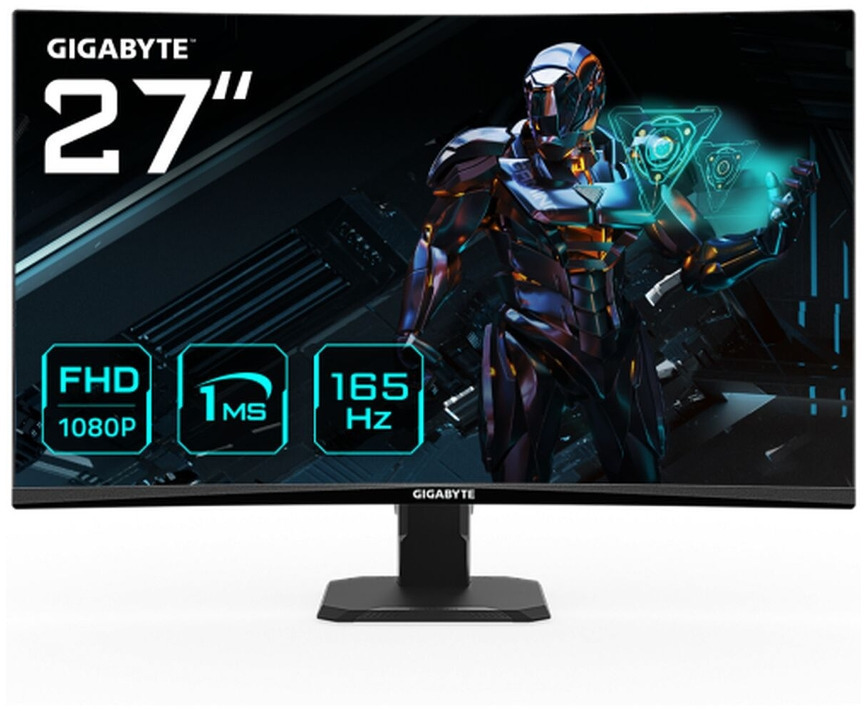 Monitor Gigabyte 27" GS27F EK1 IPS FHD 165Hz 1MS