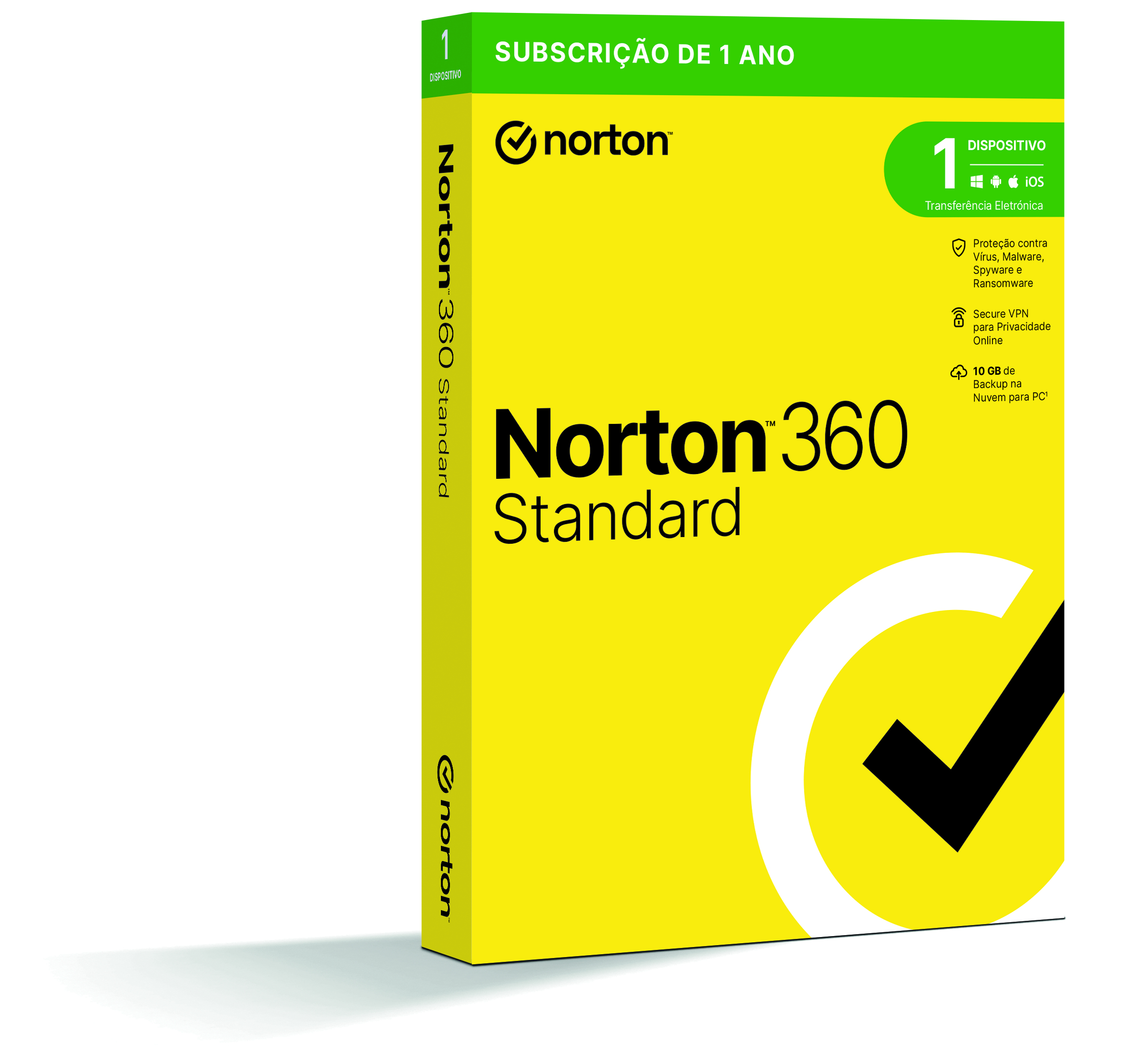 Norton - Norton 360 Standard Cloud 10 GB (1 usuario / 1 dispositivo / 1 año)