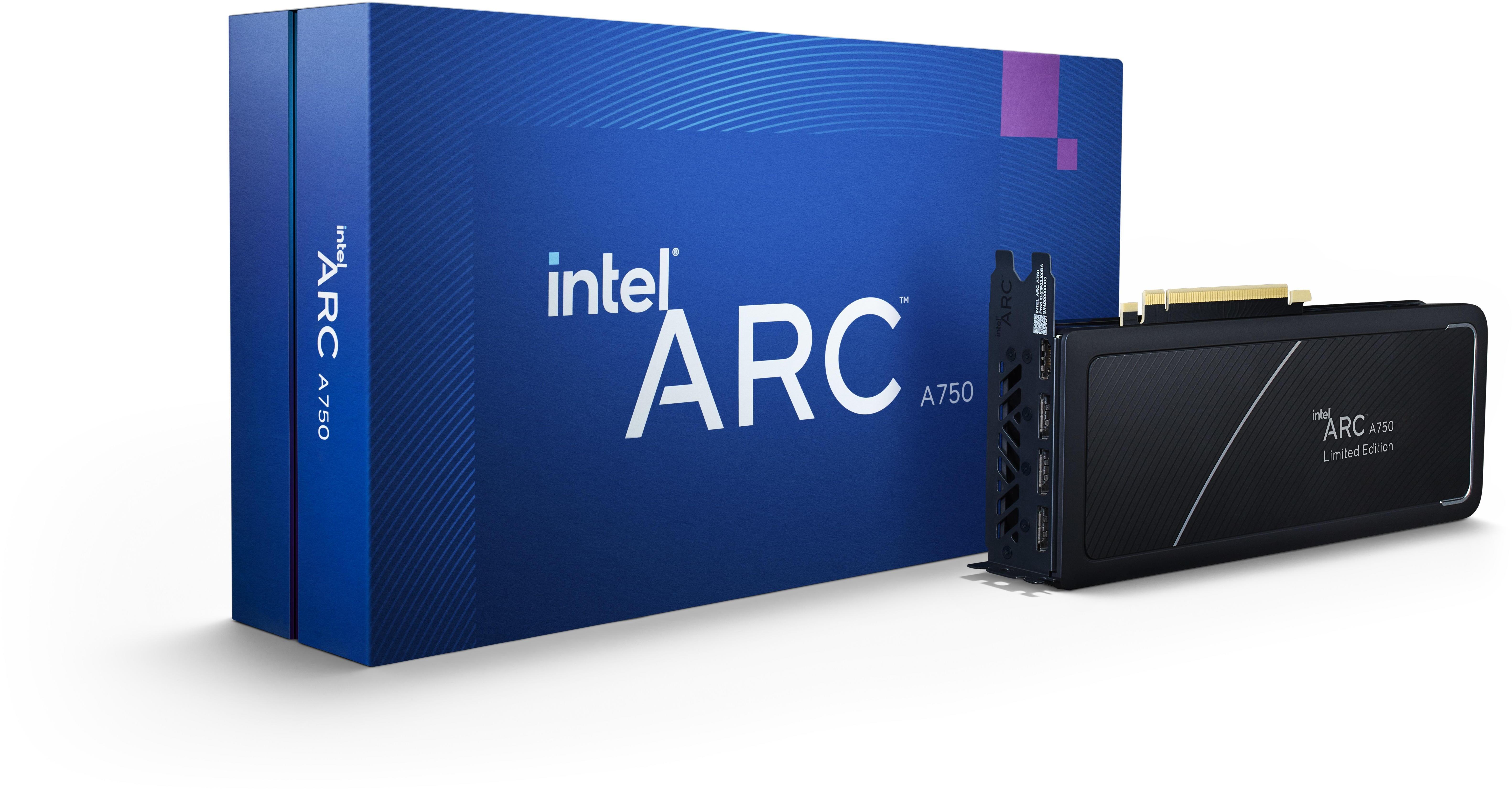 Intel - Tarjeta Gráfica Intel ARC A750 Gaming 8GB GDDR6