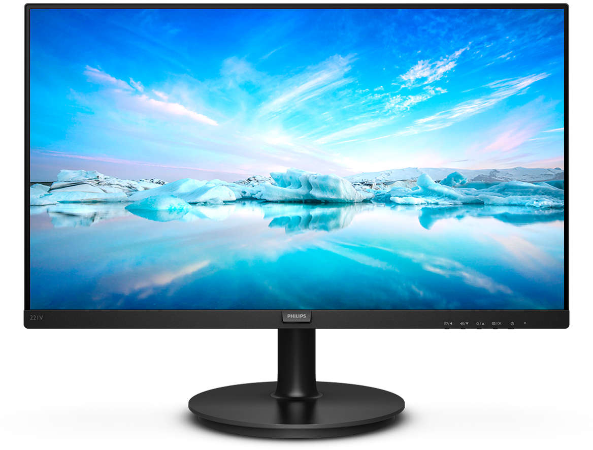 Philips - Monitor Philips V-Line 22" 221V8 VA FHD 75Hz 4ms