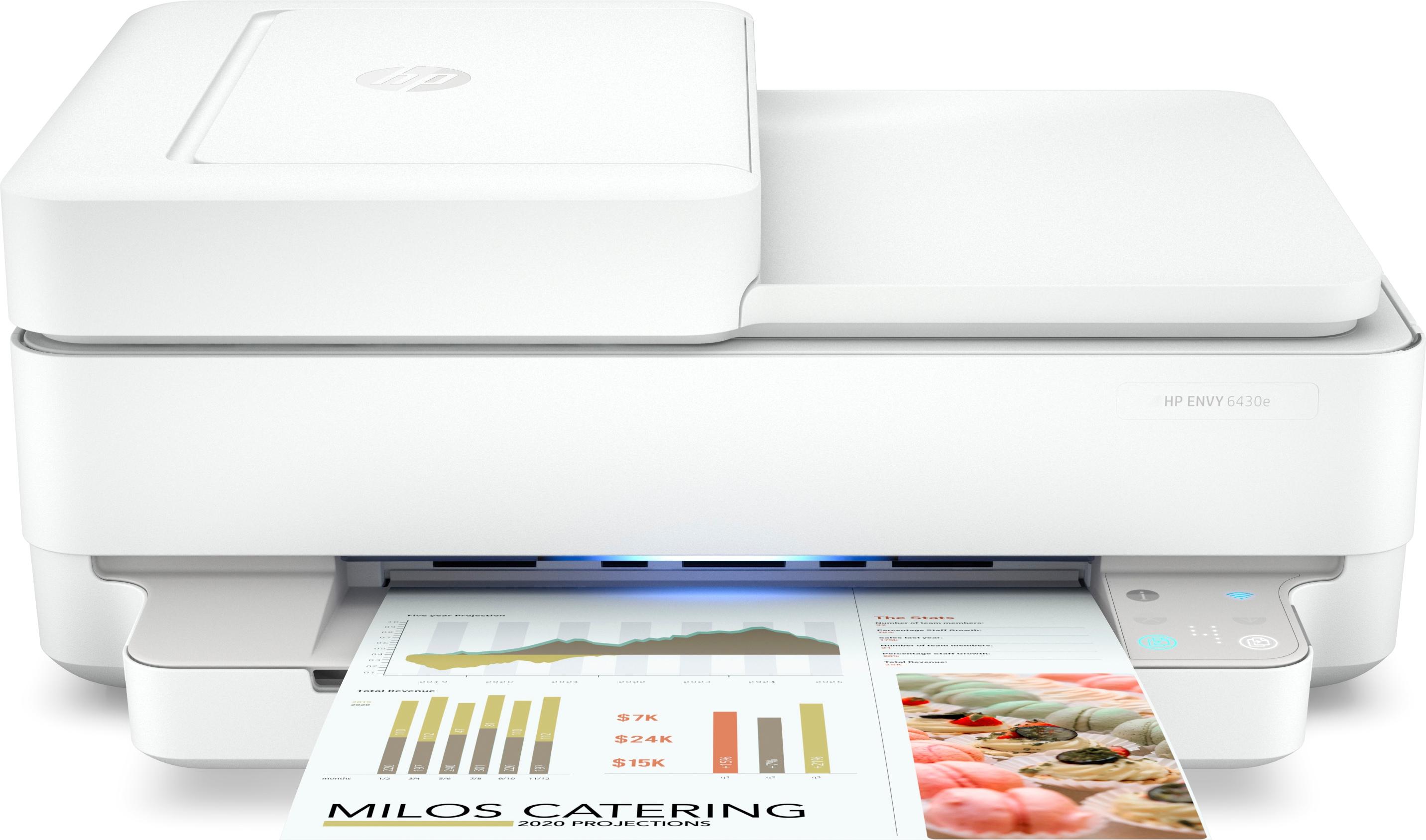 Impresora Inyección de Tinta HP Multifunções Cores Wireless Envy 6430e