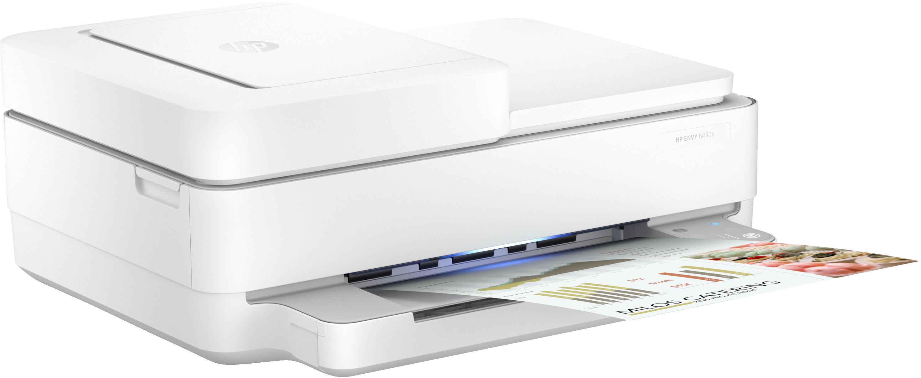 HP - Impresora Inyección de Tinta HP Multifunções Cores Wireless Envy 6430e