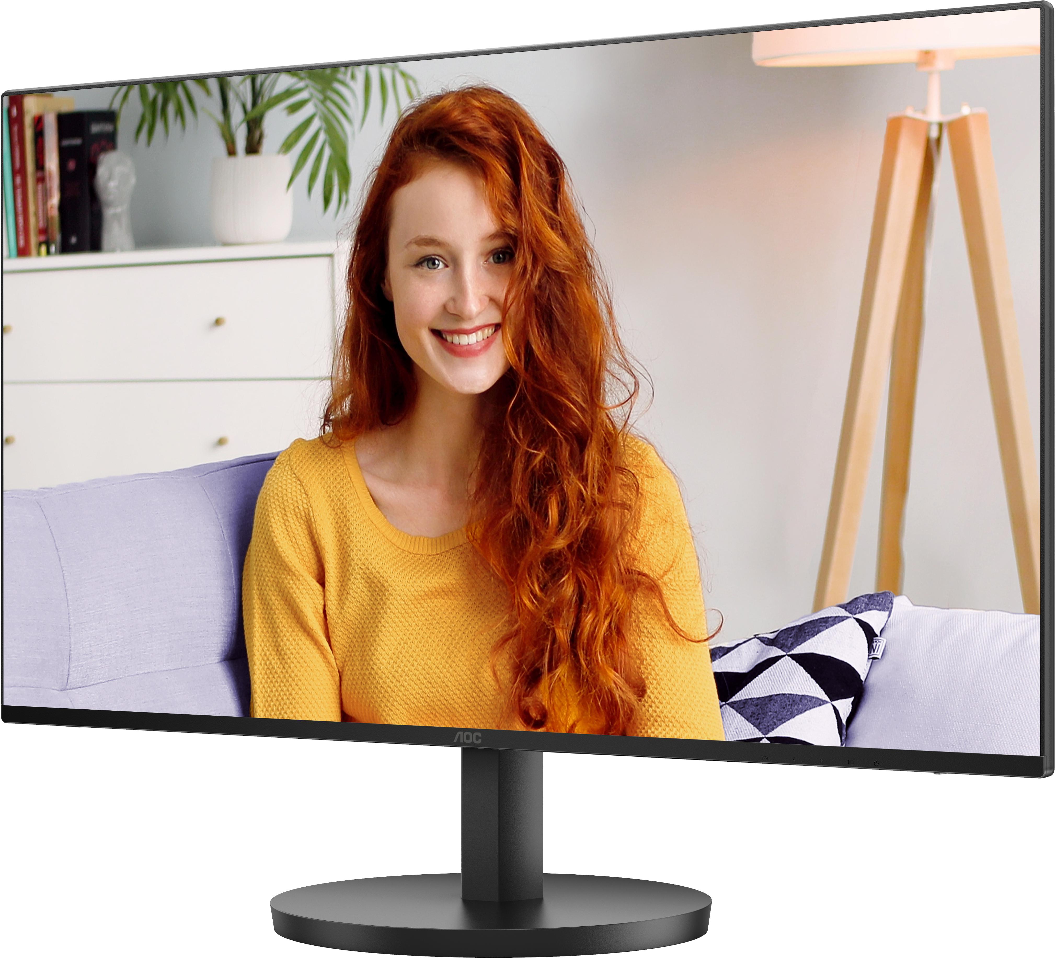 AOC - Monitor AOC 24" 24B3CA2 IPS FHD 100Hz 1ms USB-C (65W) c/colunas