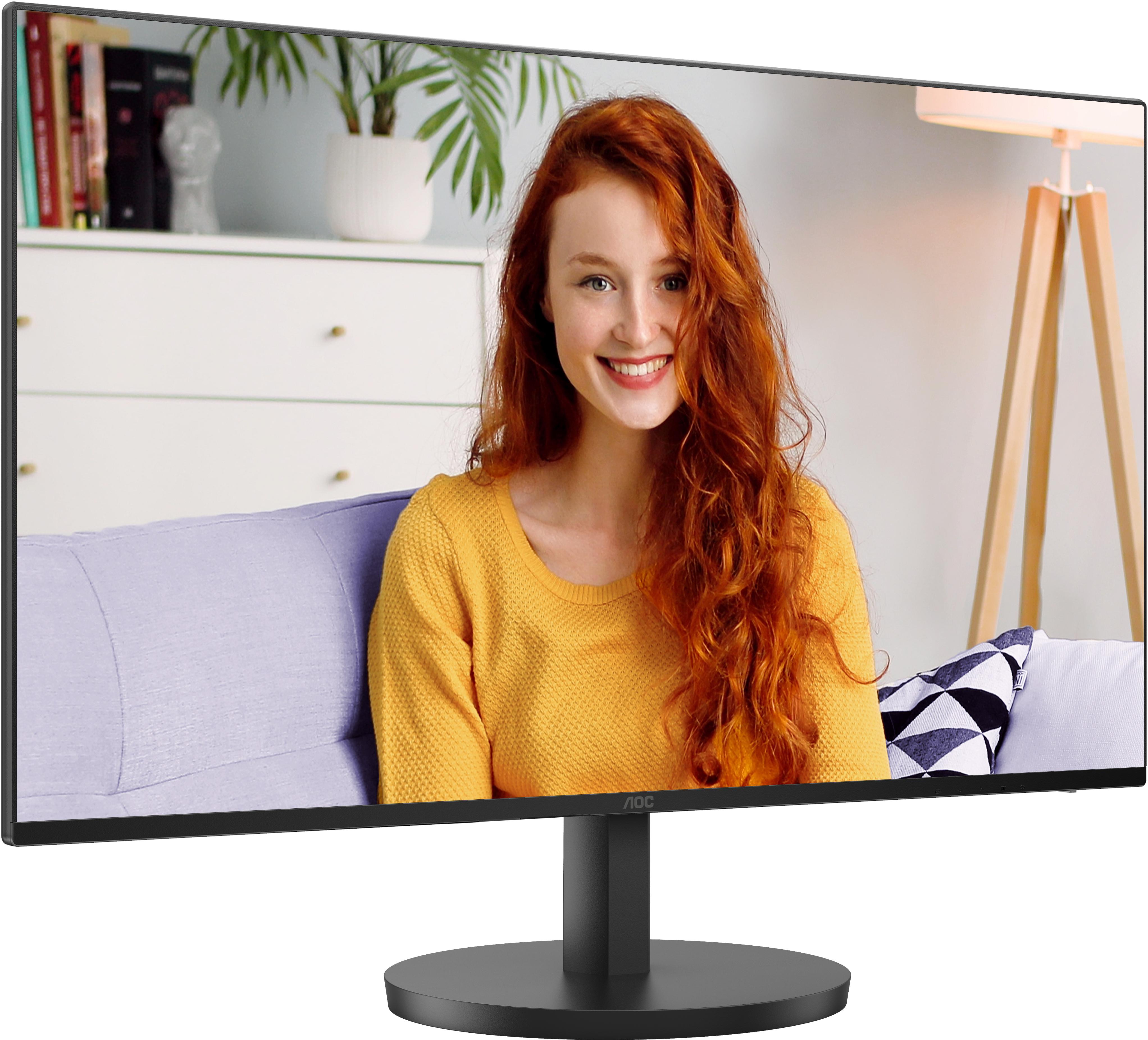 AOC - Monitor AOC 24" 24B3CA2 IPS FHD 100Hz 1ms USB-C (65W) c/colunas