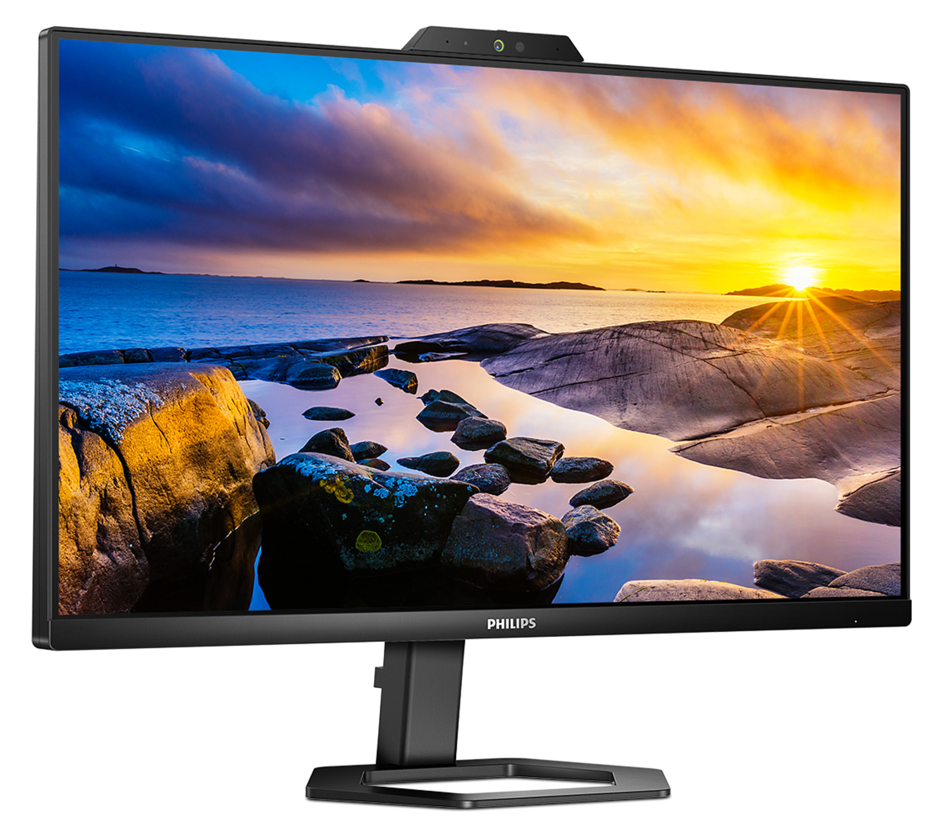 Philips - Monitor Philips 23.8" 24E1N5300HE IPS FHD 75Hz USB-C c/Webcam