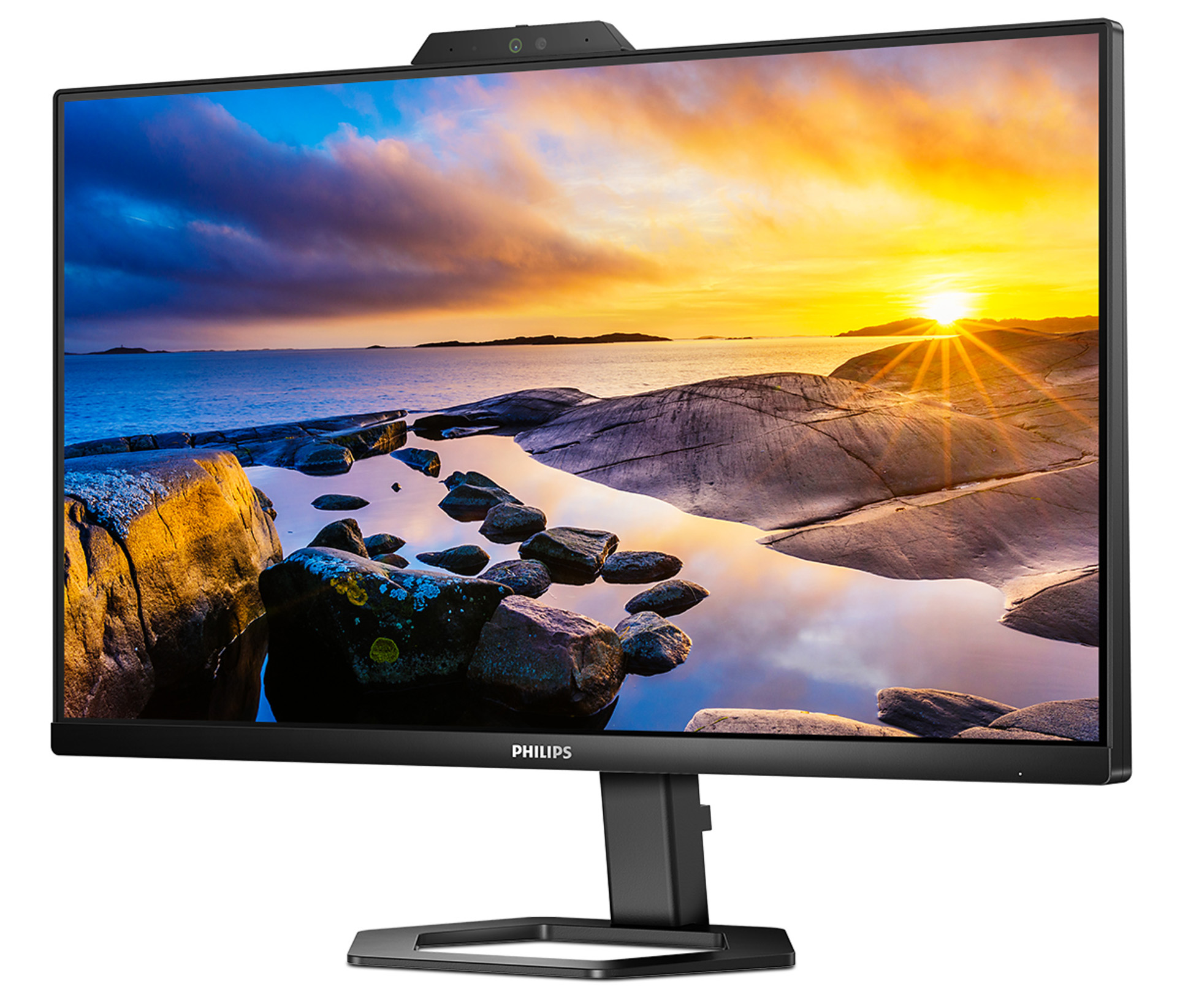 Philips - Monitor Philips 23.8" 24E1N5300HE IPS FHD 75Hz USB-C c/Webcam