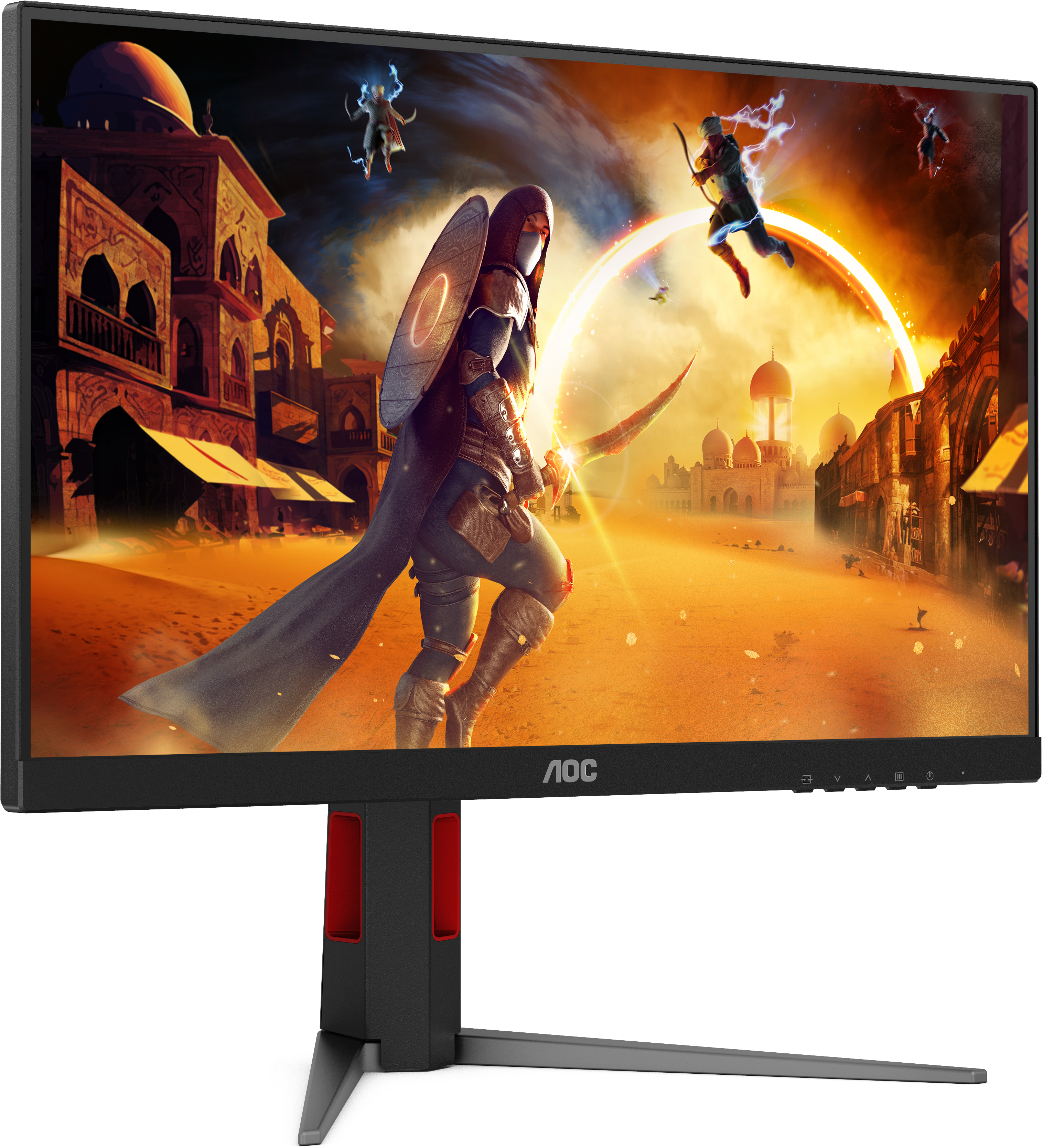 AOC - Monitor AGON by AOC 23.8" 24G4HA Fast IPS FHD 200Hz 0.5ms G-SYNC Compatible