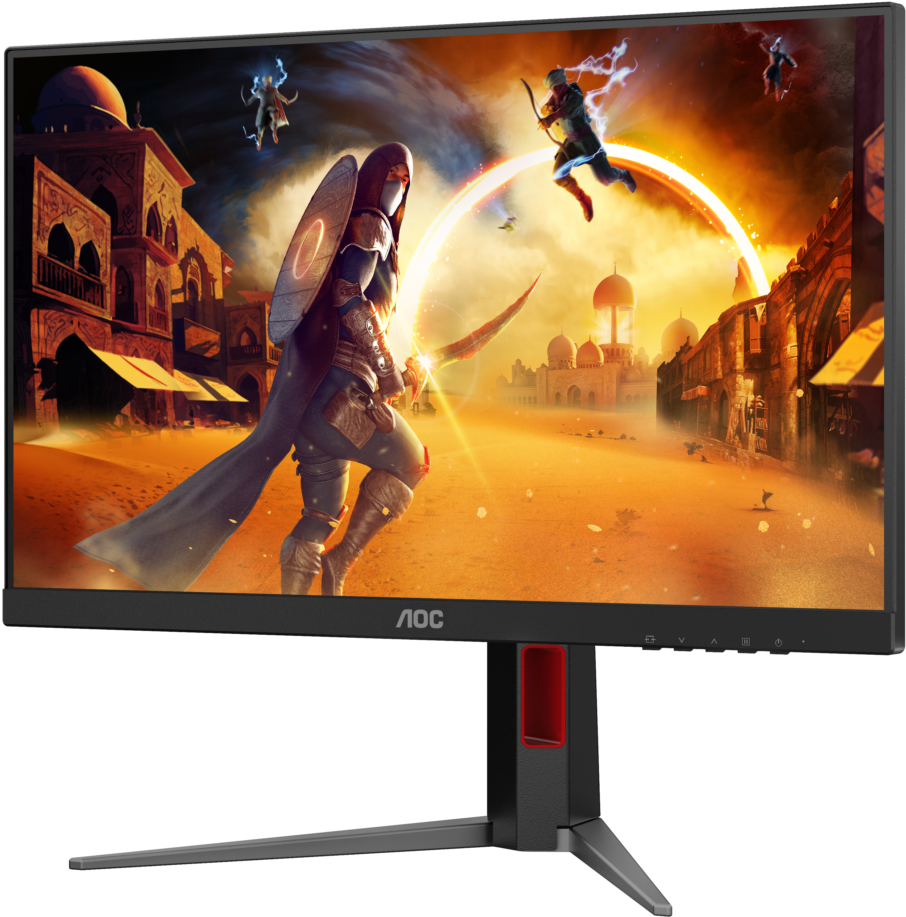 AOC - Monitor AGON by AOC 23.8" 24G4HA Fast IPS FHD 200Hz 0.5ms G-SYNC Compatible
