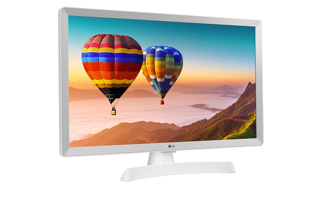 LG - Monitor TV LG 24" 24TQ510S-WZ HD Ready 75Hz 14ms Smart TV c/altavoces Blanco