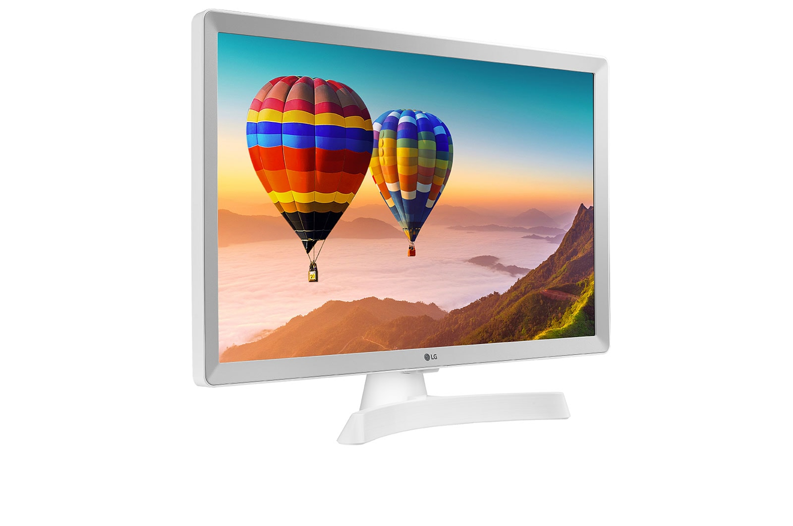 LG - Monitor TV LG 24" 24TQ510S-WZ HD Ready 75Hz 14ms Smart TV c/altavoces Blanco