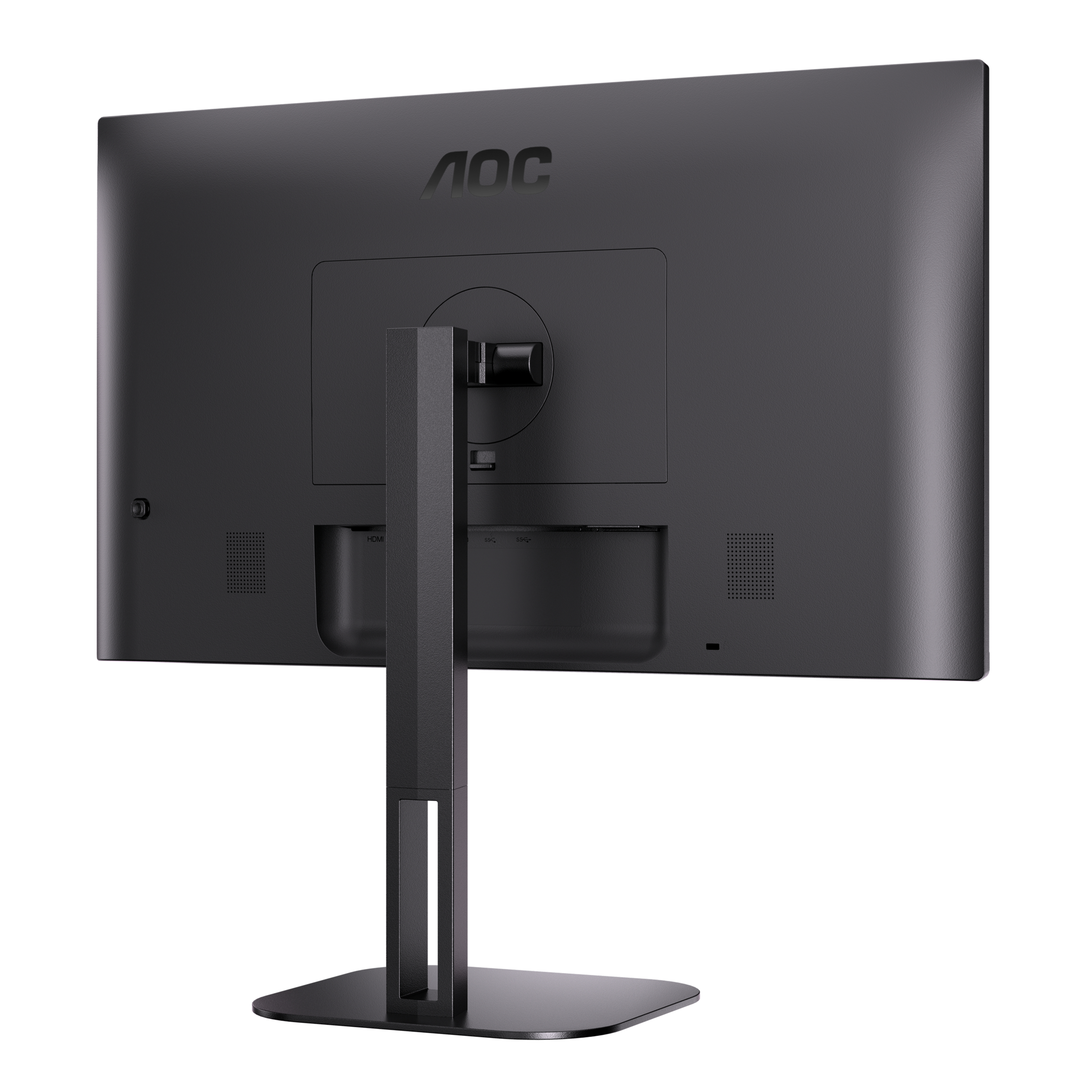 AOC - Monitor AOC 23.8" 24V5C/BK IPS FHD 75Hz 1ms USB-C 3.2 ( DP alt + PD65W) Low Blue Light