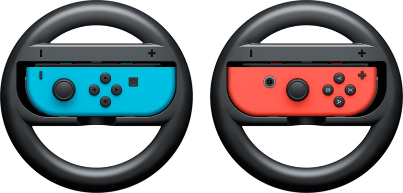 Conjunto de 2 Volantes para Nintendo Switch Joy-Con Wheel
