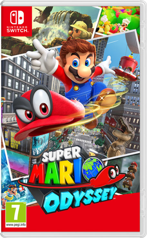 Nintendo - Juego Nintendo Switch Super Mario Odyssey