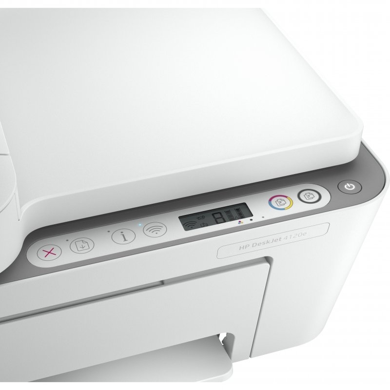 HP - Impresora de Inyección de Tinta HP DeskJet Plus 4120e All-In-ONE WiFi