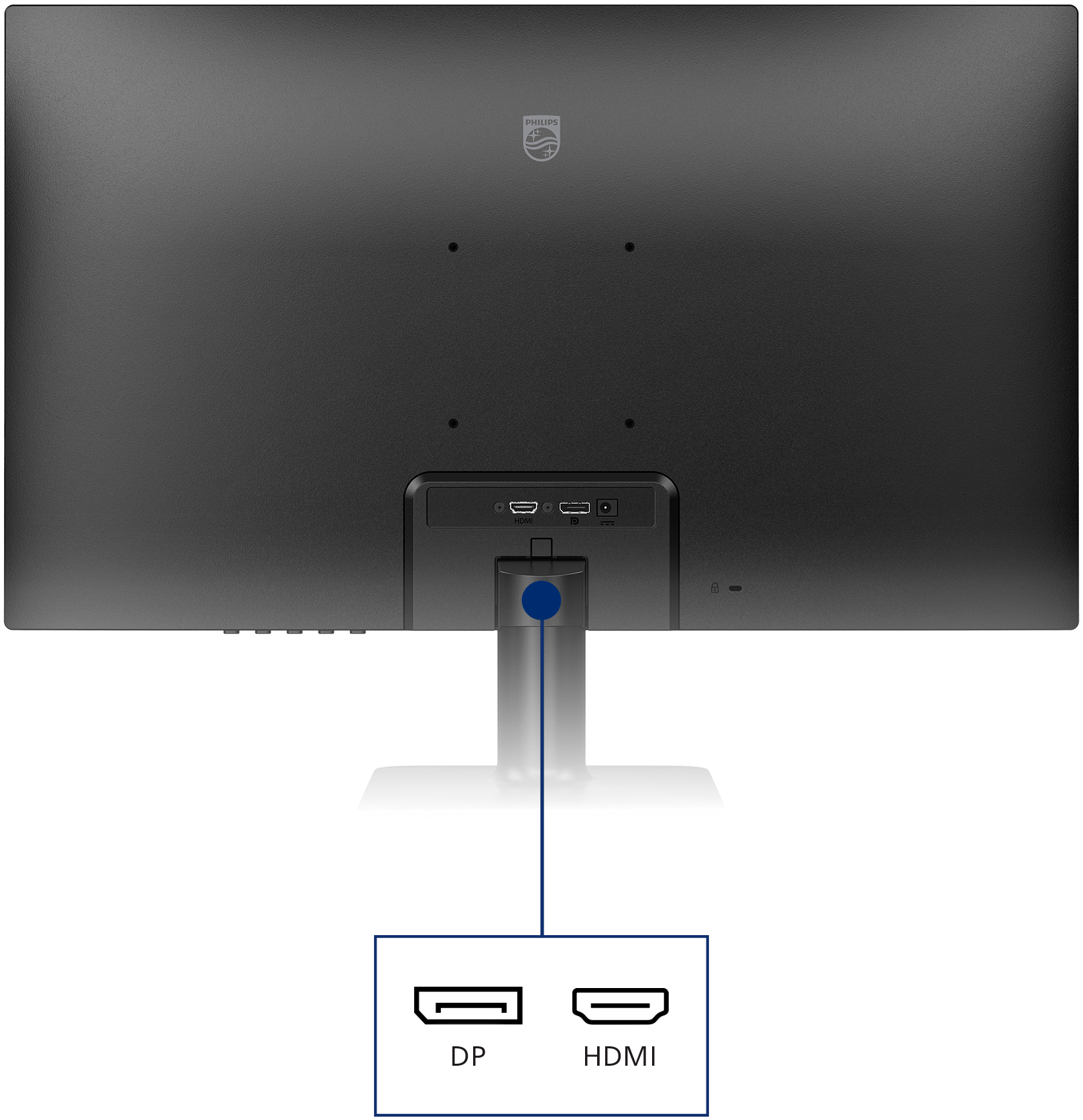  - Monitor Philips Série 2000 27" 27E2N2500 IPS FHD 120Hz 1ms HDR10