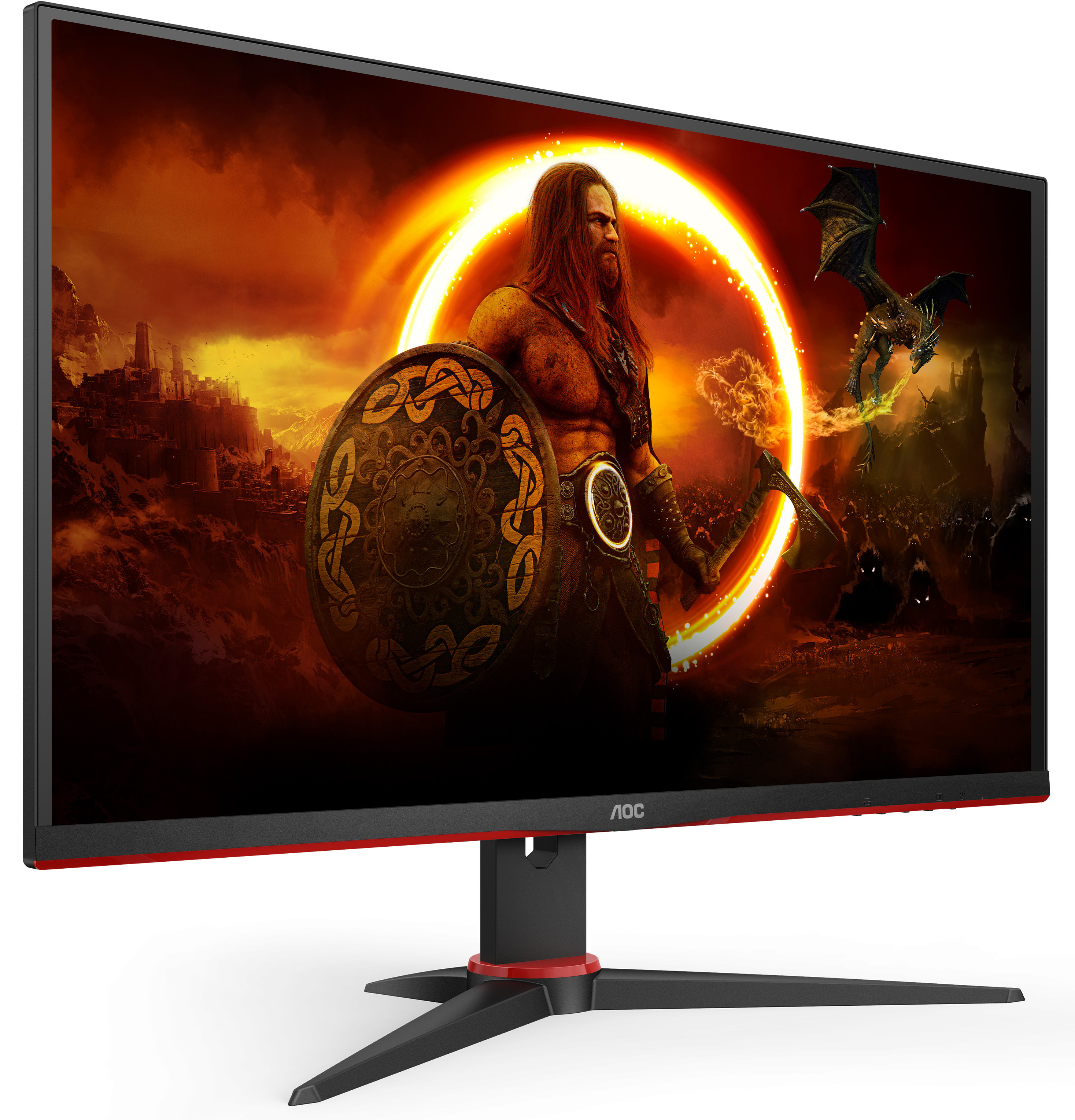 AOC - Monitor AOC Gaming 27" 27G2SPAE/BK IPS FHD 165Hz 1ms FreeSync Premium + G-SYNC Compatible