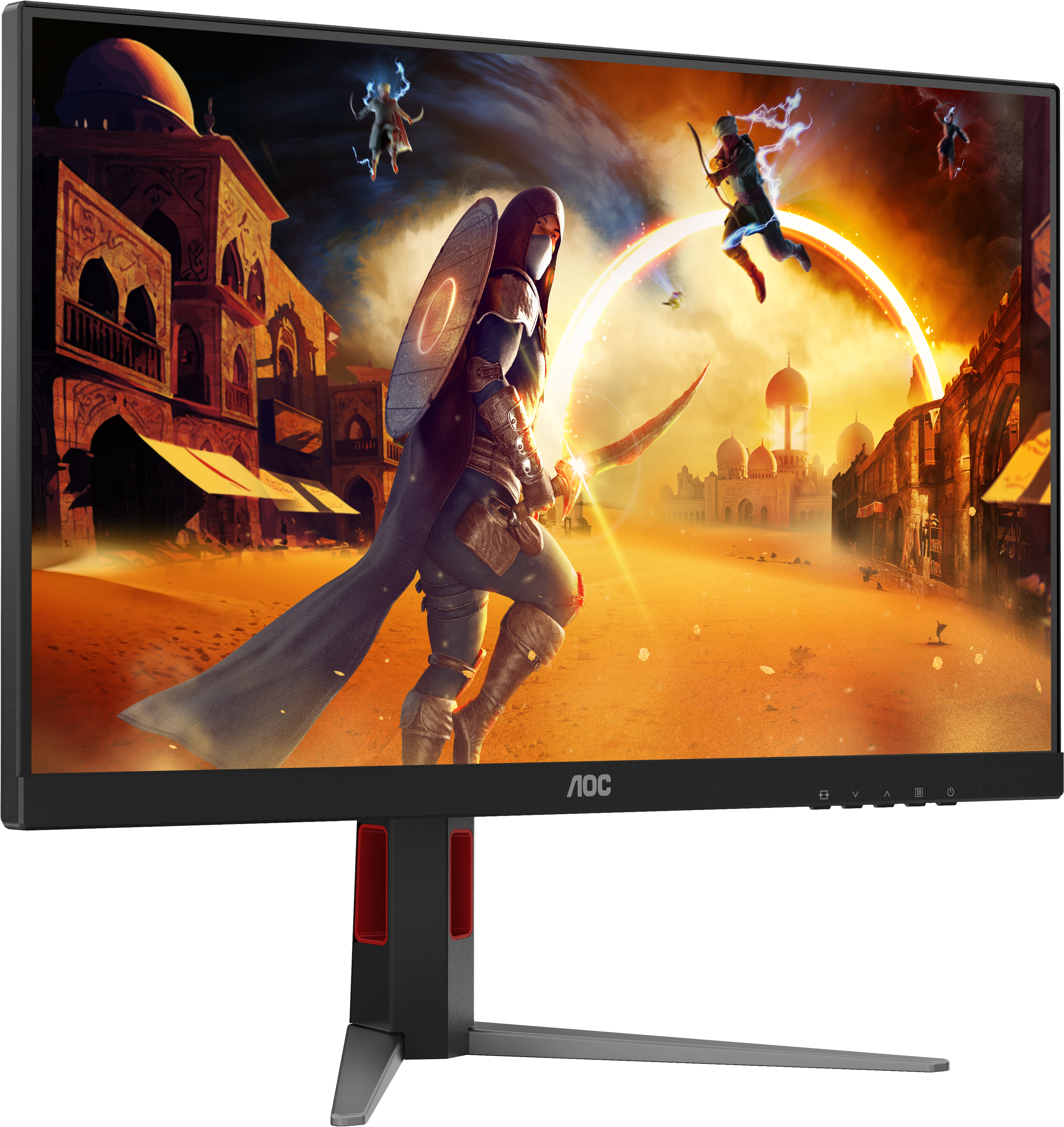 AOC - Monitor AGON by AOC 27" 27G4HA Fast IPS FHD 200Hz 0.5ms  G-SYNC Compatible Ajuste Completo