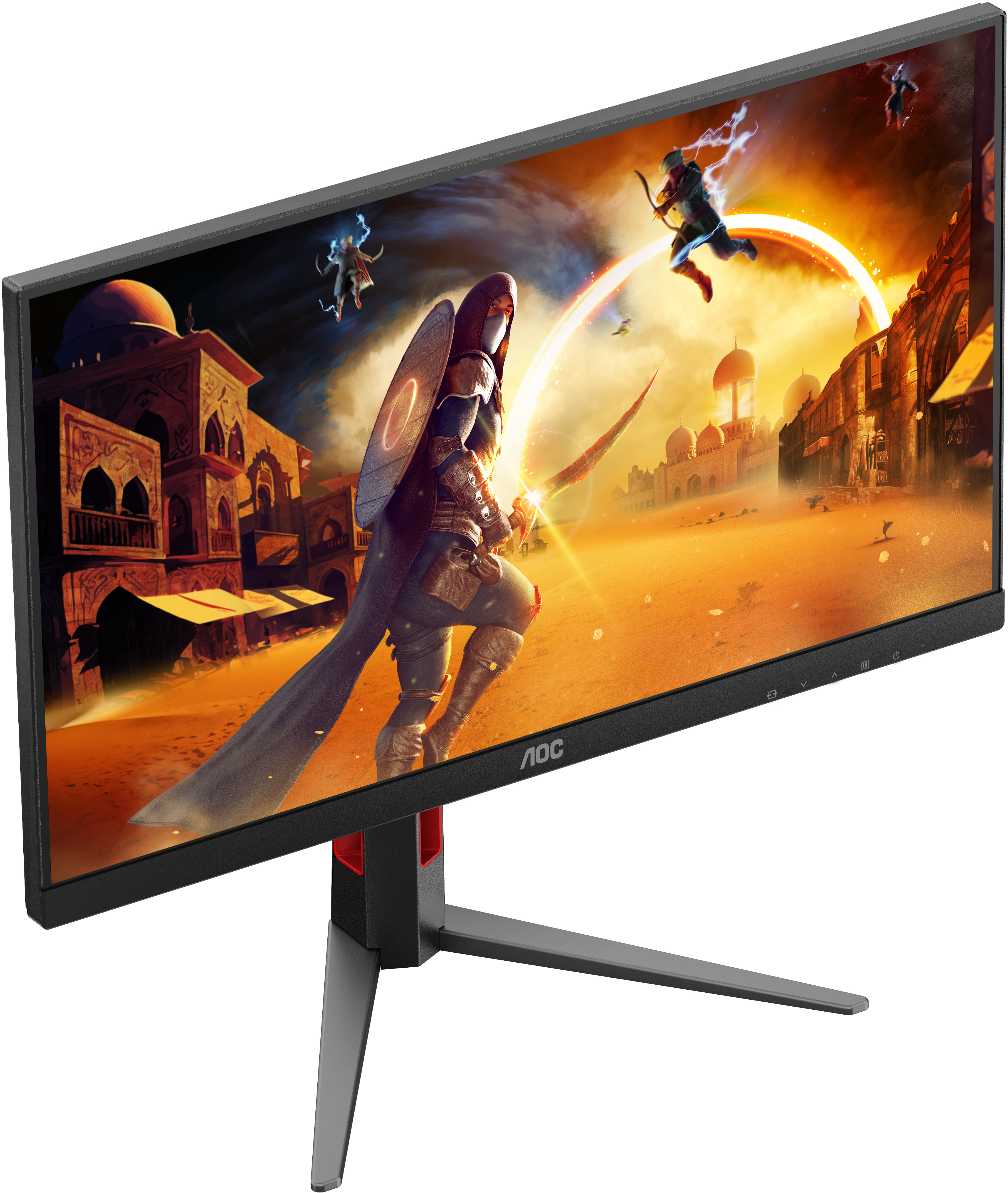 AOC - Monitor AGON by AOC 27" 27G4HA Fast IPS FHD 200Hz 0.5ms  G-SYNC Compatible Ajuste Completo