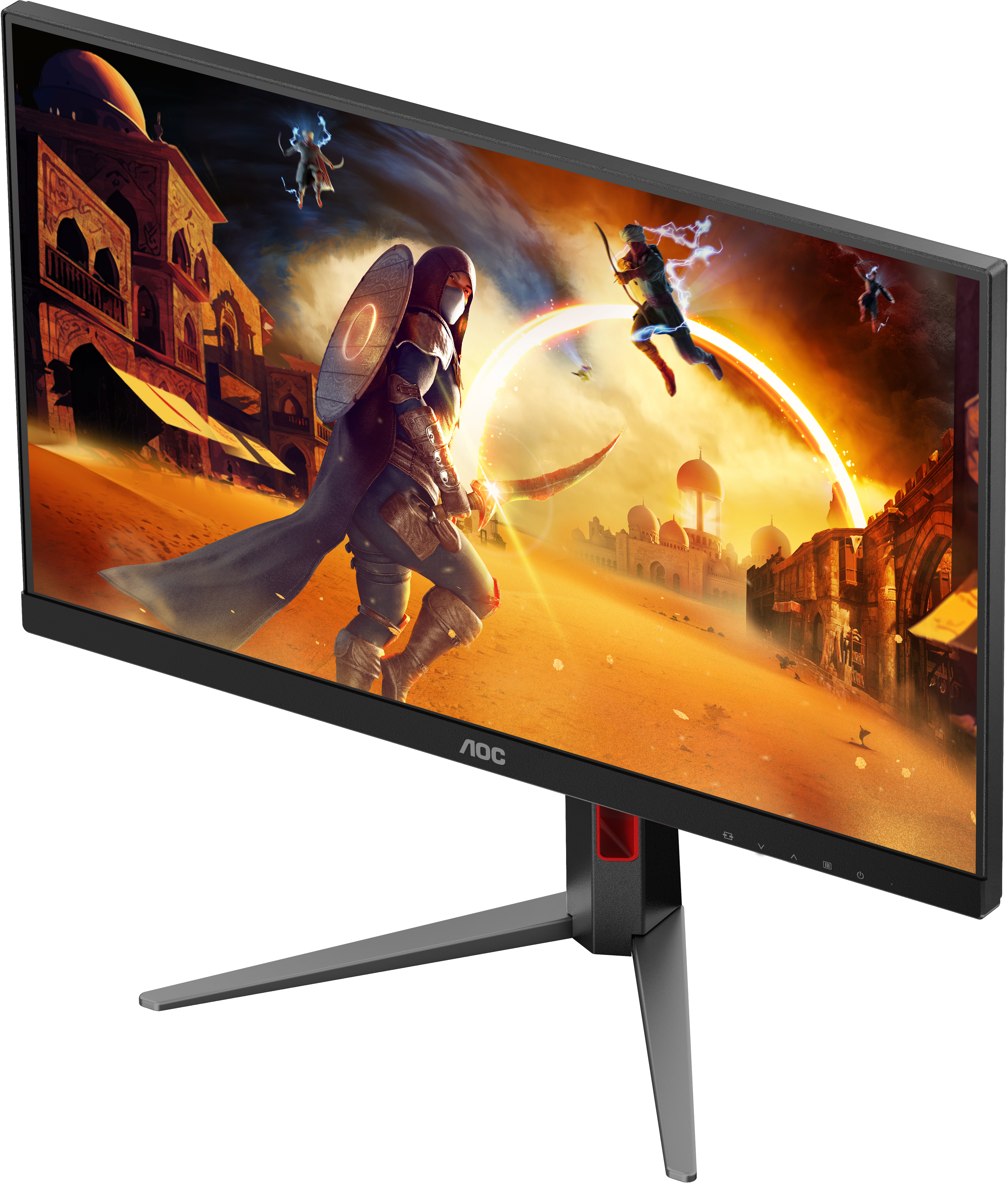 AOC - Monitor AGON by AOC 27" 27G4HA Fast IPS FHD 200Hz 0.5ms  G-SYNC Compatible Ajuste Completo