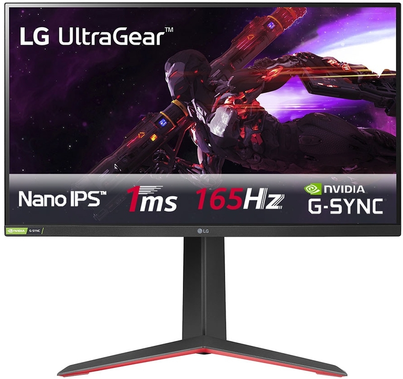 LG - Monitor Gaming LG UltraGear 27" 27GP850-B Nano IPS QHD 165Hz/180Hz FreeSync /G-Sync