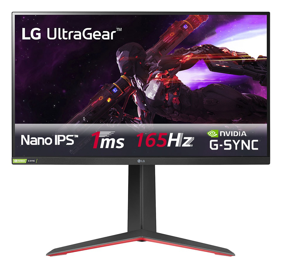 LG - Monitor Gaming LG UltraGear 27" 27GP850P-B Nano IPS QHD 165Hz 1ms FreeSync Premium / G-SYNC Compatible