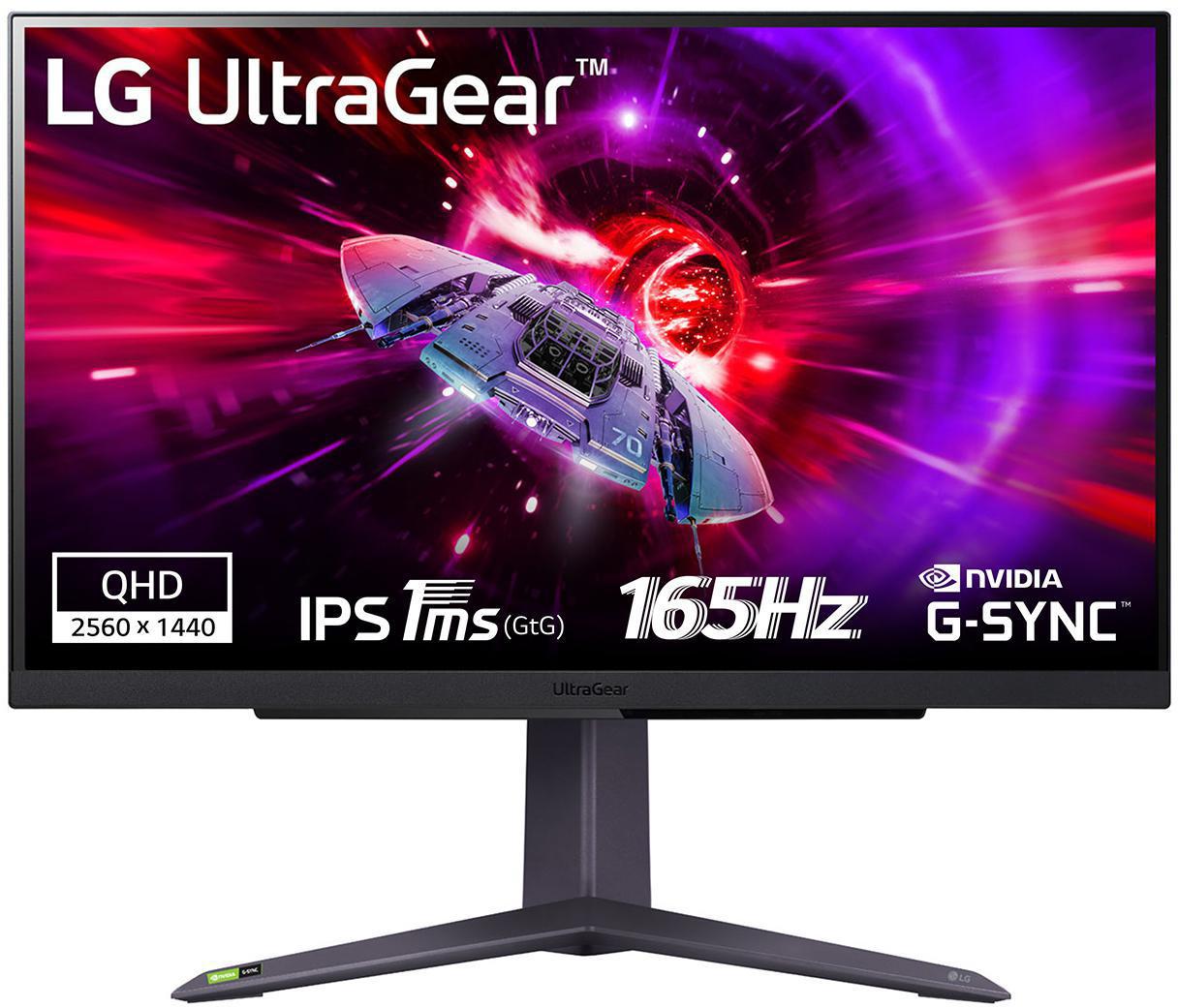 LG - Monitor Gaming LG UltraGear 27" 27GR75Q-B IPS WQHD 165Hz 1ms