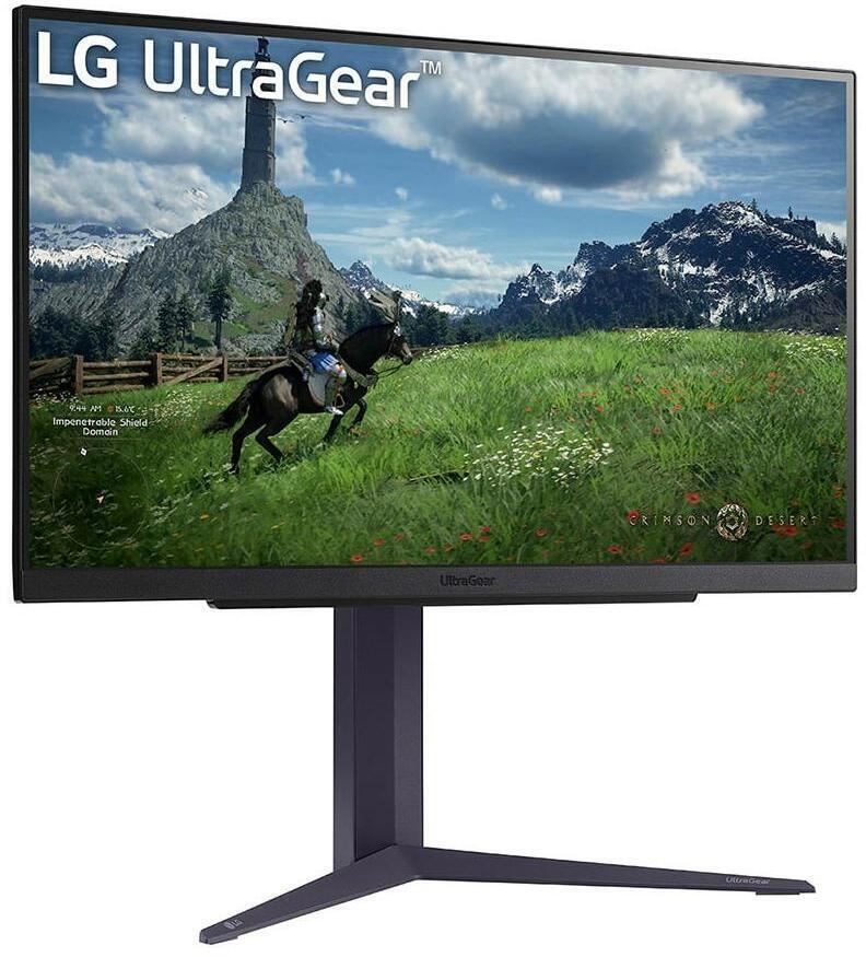 LG - Monitor LG Ultragear 27" 27GS85Q-B Nano IPS QHD 180Hz 1ms G-SYNC Compatible